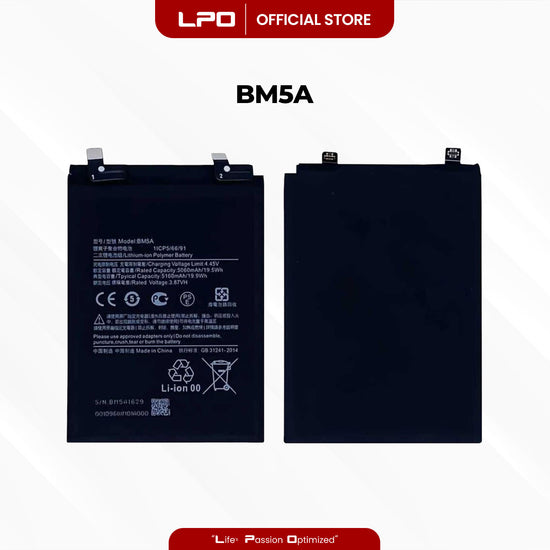 Cellphone Battery Xiaomi Redmi Note 11 Pro 5G 2022 BM5A Compatible with 21091116I, 2201116SG - LPO Laptop PC-Outlet