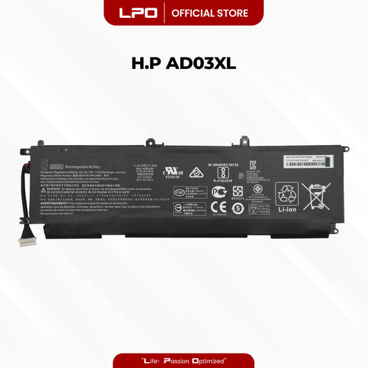 Laptop Battery AD03XL Compatible with HP ENVY 13T-AD000 13T-AD100 13-AD173CL Series