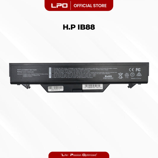 Laptop Battery IB88 / ZZ06 Compatible with HP 4510s, 4510s/CT, 4515s, 4515s/CT, 4710s, 4710s Series - LPO Laptop PC-Outlet