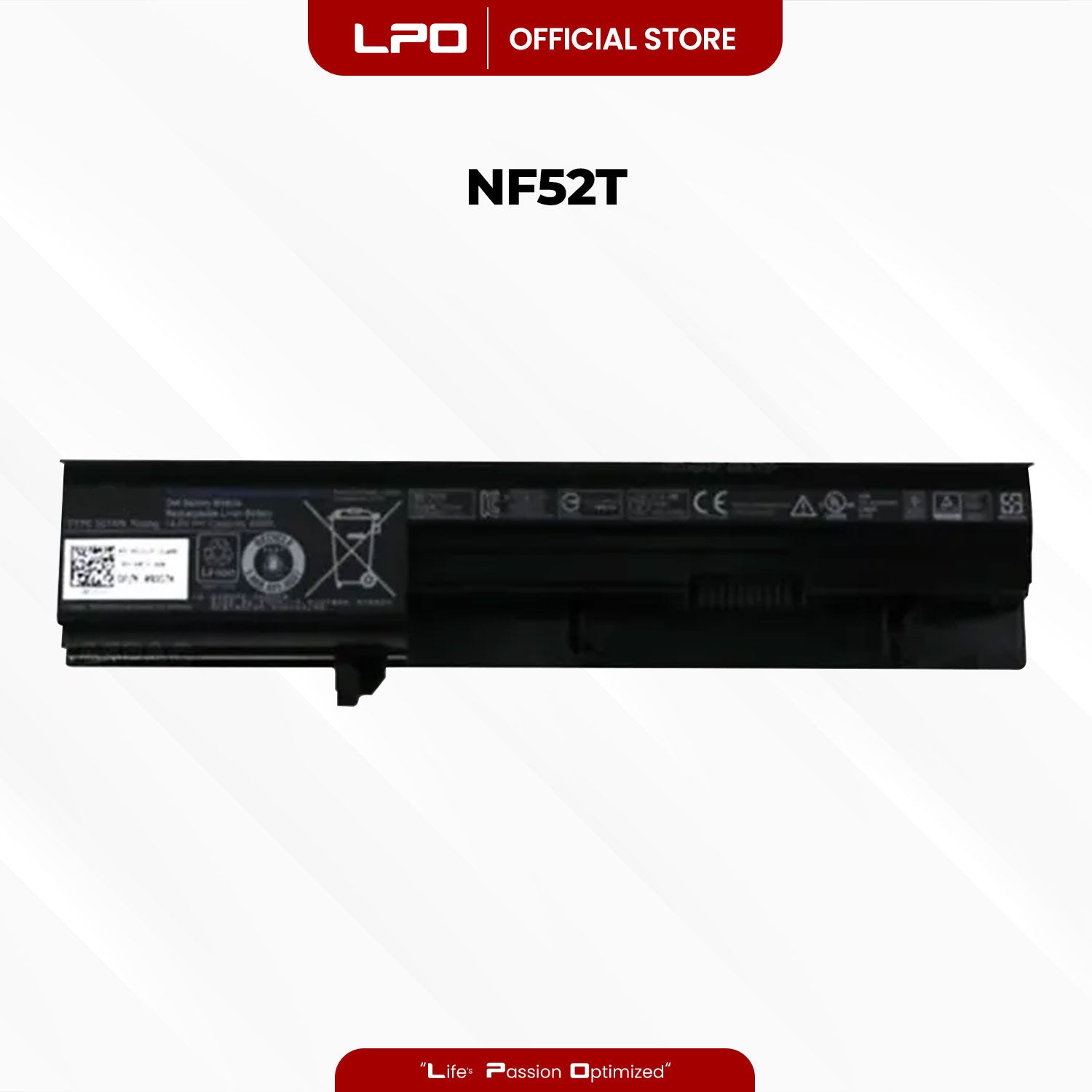 Laptop Battery NF52T Compatible with Dell Vostro 3300 3300N 3350 V3300 7W5X0 7W5X09C