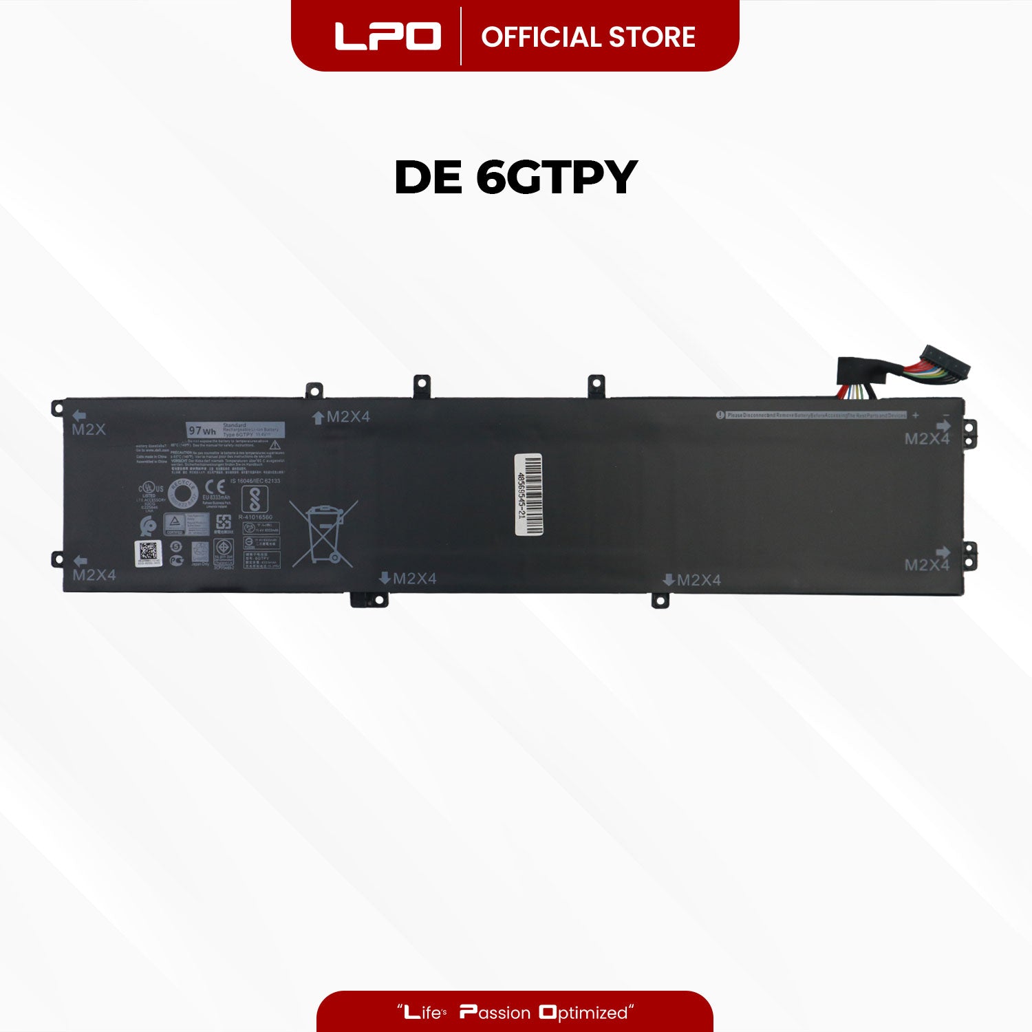 Laptop Battery 6GTPY Compatible with Dell XPS 15 9570 2018 Dell xps 15 9570 Series