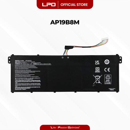 Laptop Battery AP19B8M	Acer Swift 3 SF314-59 TravelMate P4 TMP414-51 - LPO Laptop PC-Outlet