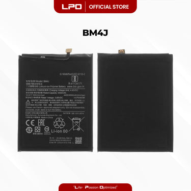 Cellphone Battery Xiaomi Redmi Note 8 Pro 2019 BM4J Compatible with 2015105, M1906G7I - LPO Laptop PC-Outlet