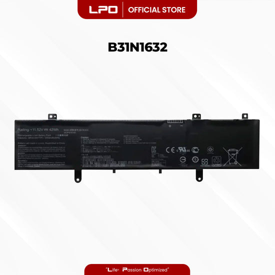 Laptop Battery B31N1632 Compatible with Asus Vivobook 14 X405UA-BM337T, X405UA-BM519T, X405UA-BV505T