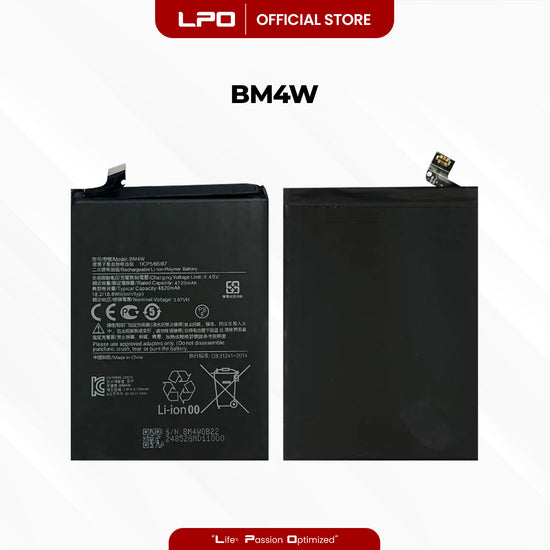 Cellphone Battery Xiaomi Mi 10T Lite 5G 2020 BM4W Compatible with Xiaomi Mi 10T Lite 5G 2020, M2007J17G - LPO Laptop PC-Outlet