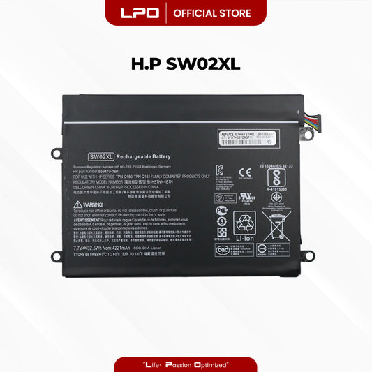 Laptop Battery SW02XL HP SW02XL HSTNN-IB7N Series HP x2 210 G2, x2 210 G2 (L5H41EA)