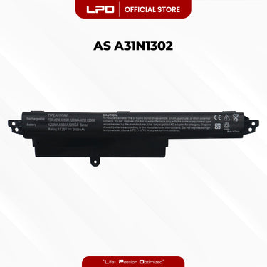 Laptop Battery A31N1302 Compatible with Asus VivoBook X200M X200MA X200CA F200CA K200MA K200MA-DS01T 11.6
