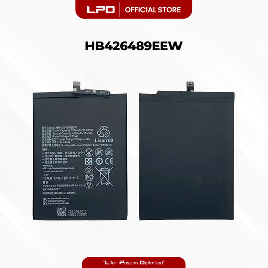 Cellphone Battery	Huawei Y8P 2020	HB426489EEW Compatible with AQM-LX1