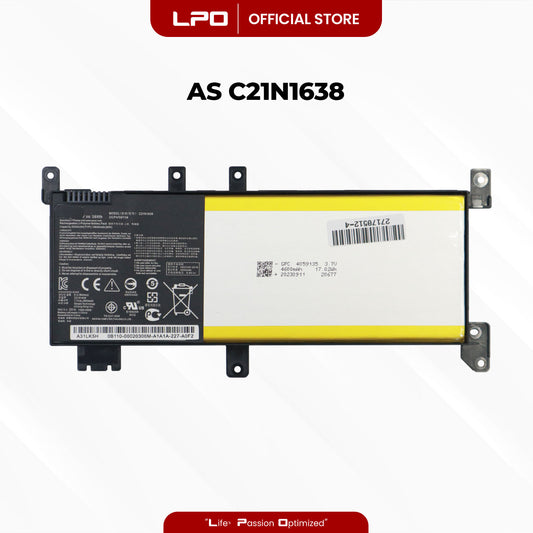Laptop Battery C21N1638 Compatible with Asus VivoBook 14 X442UA X442UQ X442UR - LPO Laptop PC-Outlet