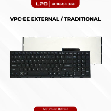 Laptop Keyboard SONY VPC-EE External / Traditional Black US Compatible with Sony Vaio VPC-EE