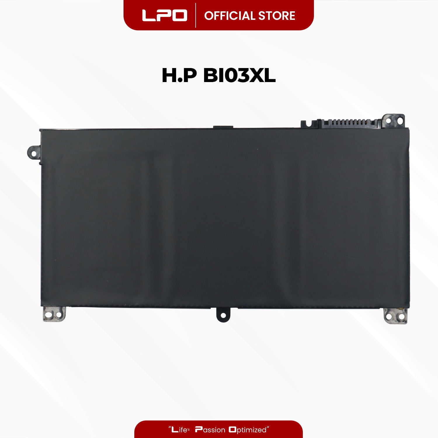 Laptop Battery BI03XL Compatible with HP Pavilion X360 13-u102ns 13-u102nx 13-u102tu - LPO Laptop PC-Outlet