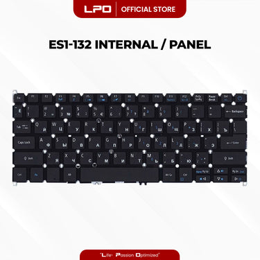 Laptop Keyboard ACER ES1-132 Internal Type / Panel Black US Compatible with Acer Aspire ES1-132 ES1-132-C37M C9N8