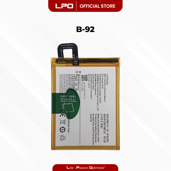 Cellphone Battery Vivo Y35 2022 B-92 Compatible with Vivo Y35 2022 - LPO Laptop PC-Outlet