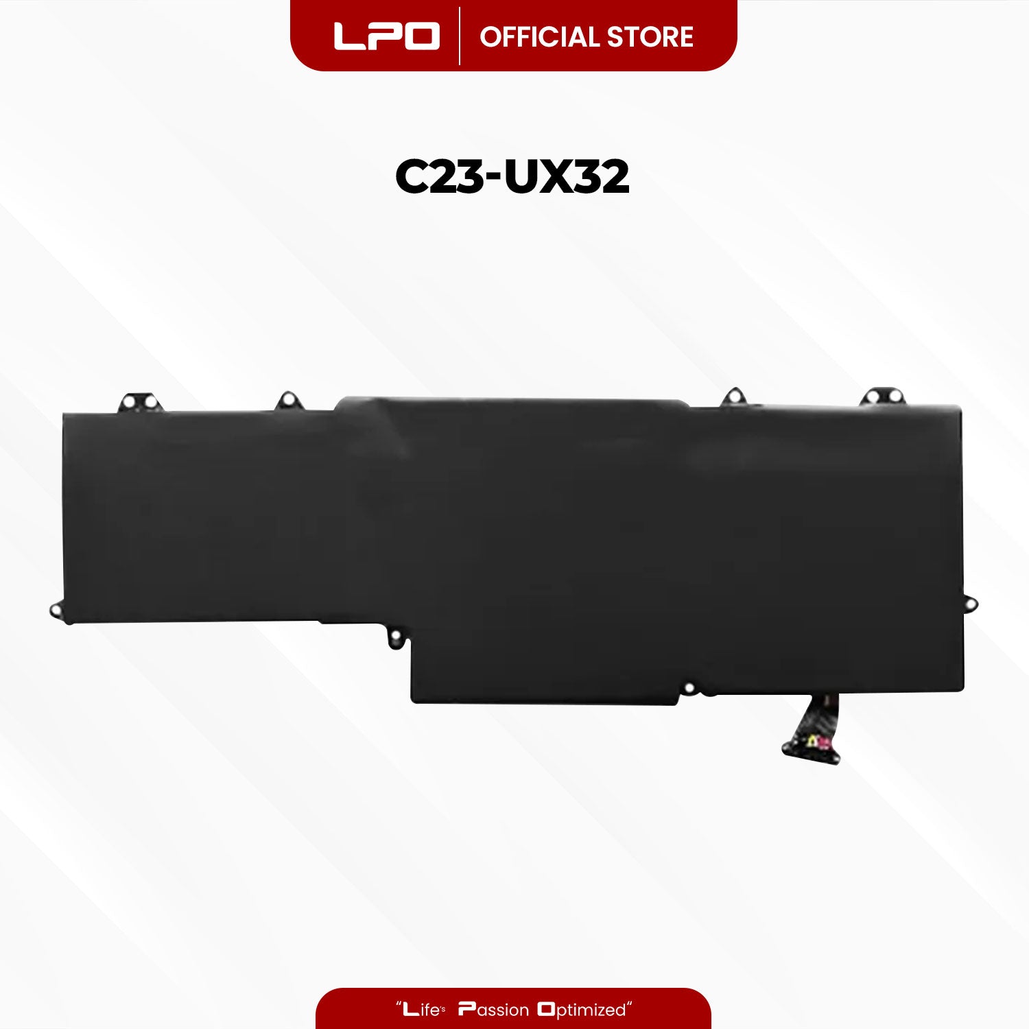 Laptop Battery C23-UX32 Compatible with Asus ZenBook U38DT, UX32A, UX32VD, U38N