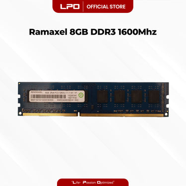 Ramaxel 8GB DDR3 1600Mhz DIMM for Desktop RAM