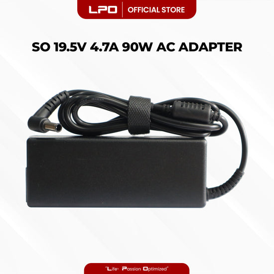 Laptop Charger Sony 19.5V 4.7A 90W Circle Pin 6.5mm x 4.4mm Compatible with Sony ADP-90TH