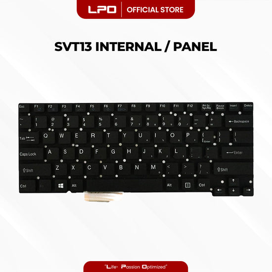 Laptop Keyboard SONY SVT13 Internal / Panel Black US Compatible with Sony Vaio SVT131 A11V