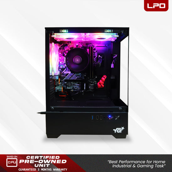 Gaming unit AMD Ryzen 3 3200G @3.6GHz Whalekom B450M V1 AM4 Socket Whalekom 16GB (2x8GB) 3200MHz DDR4 128GB 2.5