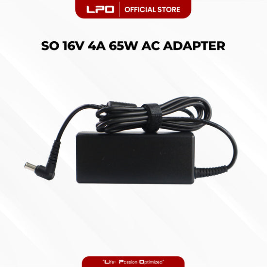 Laptop Charger Sony 16V 4A 65W Circle Pin 6.5mm x 4.4mm  Sony ADP-64CB/PCGA-AC16V