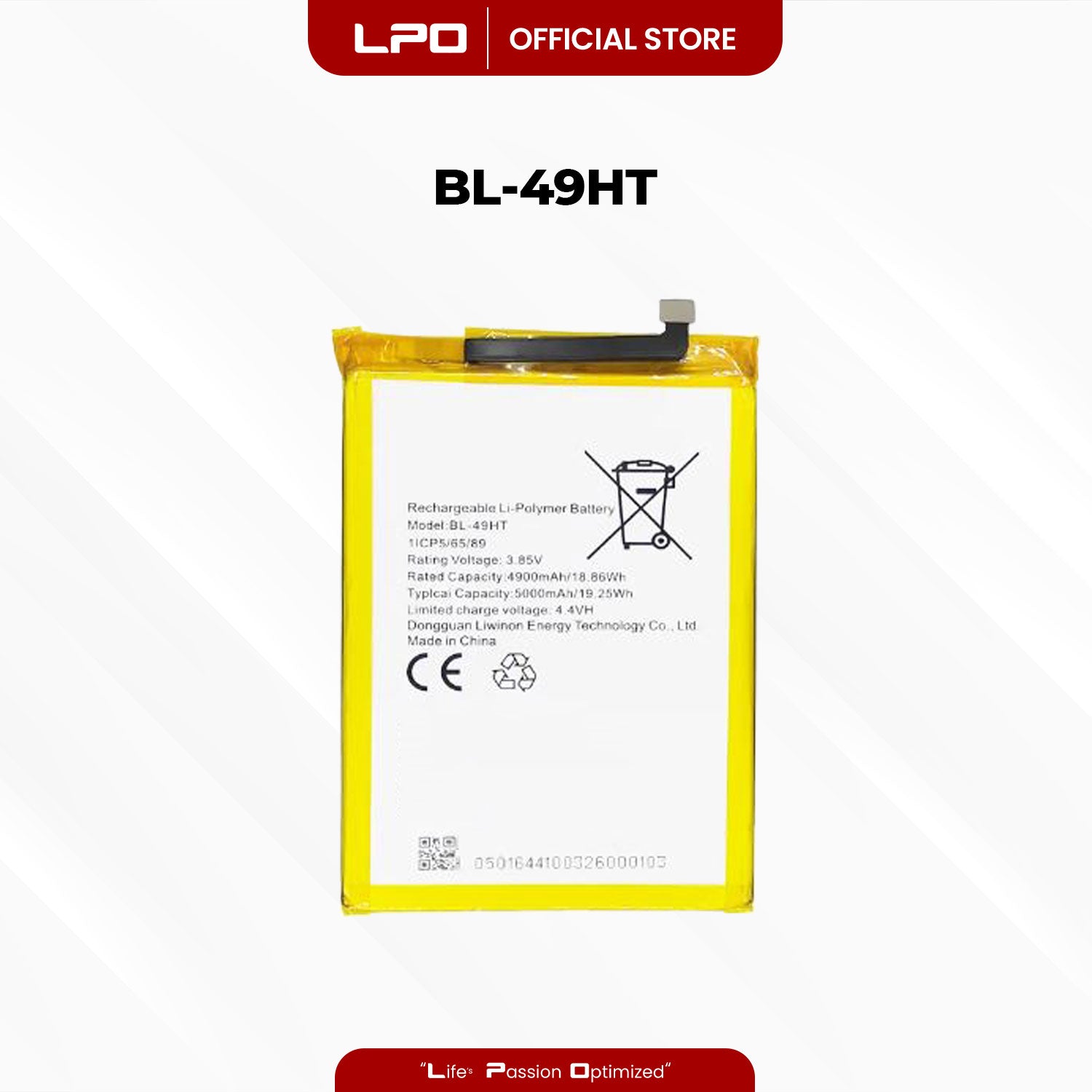 Cellphone Battery Tecno Spark 6 2020 BL-49HT Compatible with KE7 - LPO Laptop PC-Outlet