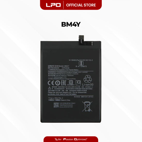 Cellphone Battery Xiaomi Poco F3 2021 BM4Y Compatible with M2012K11AG - LPO Laptop PC-Outlet