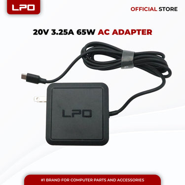 Laptop Charger Lenovo 20V 3.25A 65W TYPE C Compatible with Lenovo ThinkPad 25 T480