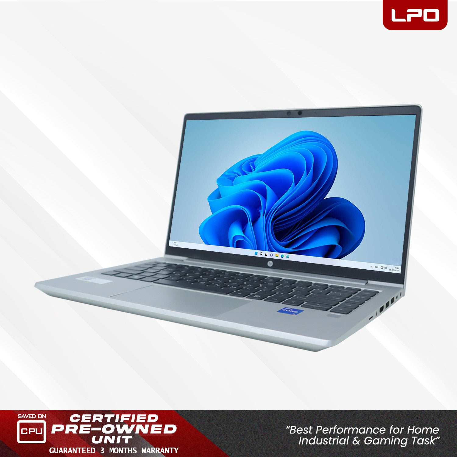LPO Laptop HP Probook 440 G8 Intel Core i5-1135G7 @ 2.40GHz 8GB DDR4 256GB SSD 14