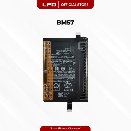 Cellphone Battery Xiaomi Poco X3 GT 2021 BM57 Compatible with 21061110AG - LPO Laptop PC-Outlet