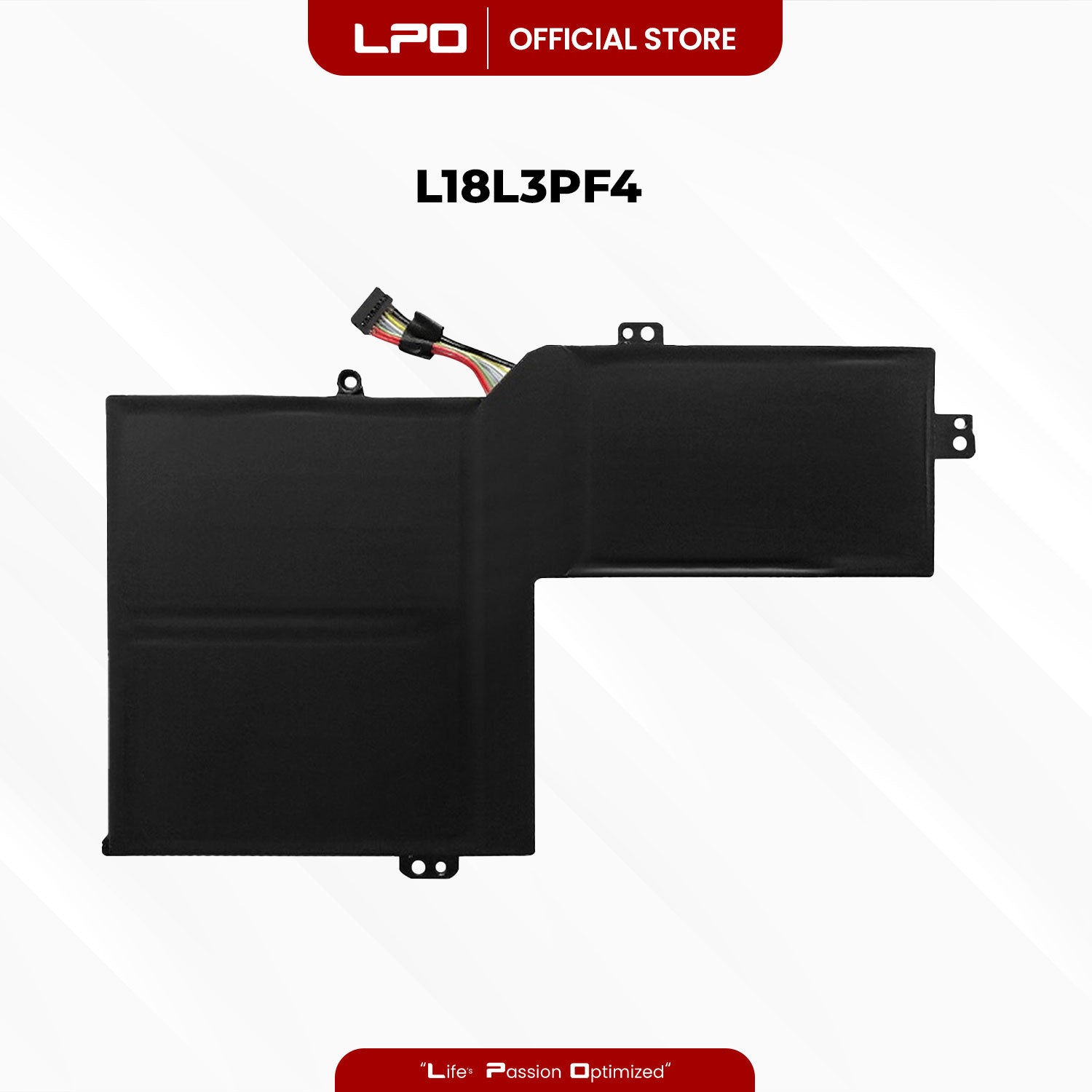 Laptop Battery L18L3PF4 Compatible with Lenovo 81NE000UUK 81NE004SIX 81NE00ABCK 81NG003GSB 81NE0032CK 81NE006AMJ 81NE00AWSP 81NG005HRK 81NE003FKR 81NE007KIV 81NE00BMRA 81NG00B5RK	L18M4PF5 5B10W67275