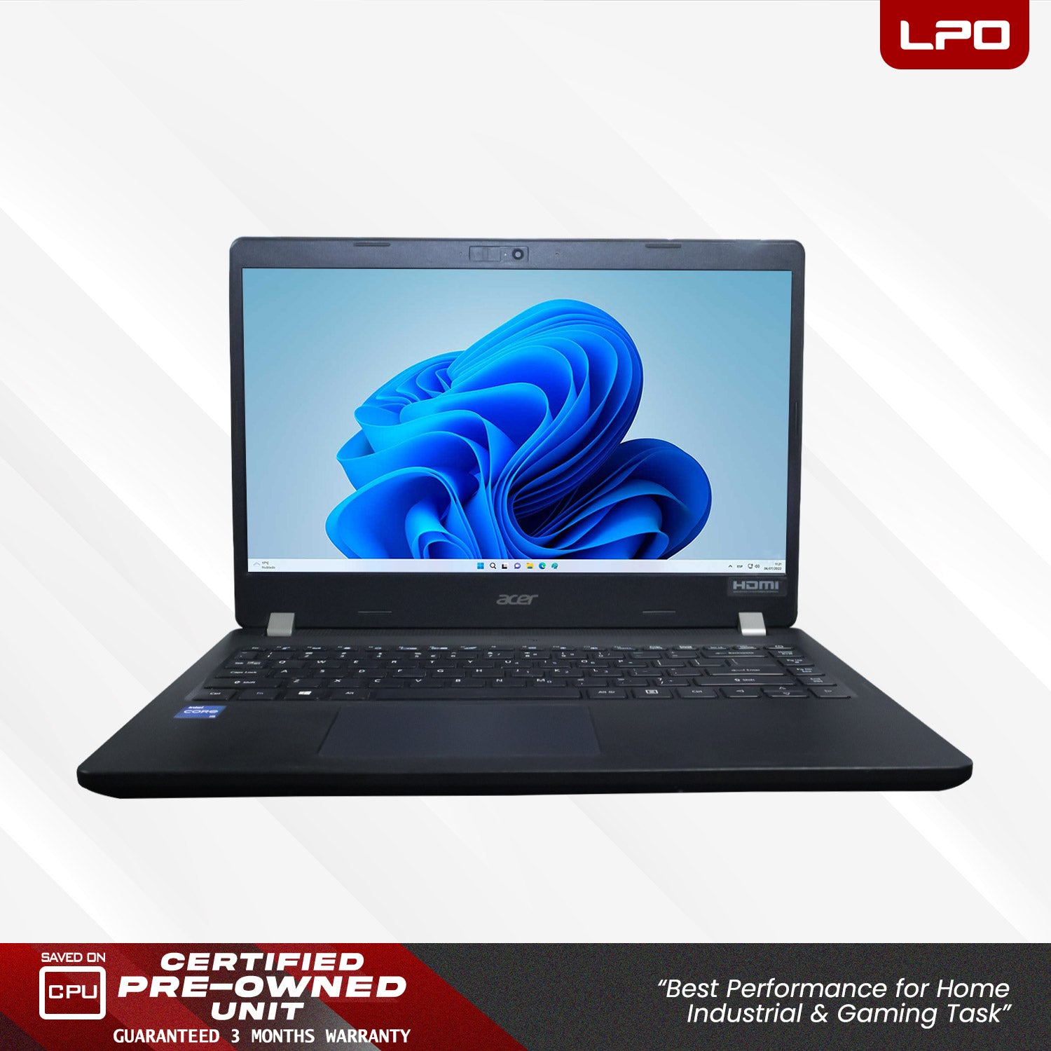 Laptop Acer Travelmate P214-53 Intel Core i5-1135G7 2.40GHz 8GB DDR4 256GB NVME Intel Iris Xe Graphics 14