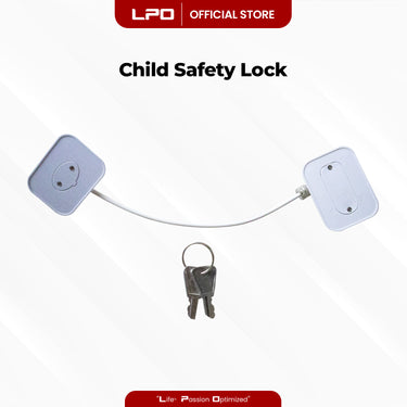 Multifunctional Child Safety Locks Baby Proof Strong Adhesive Guard Lock with Keys For Fridge, Cabinets, Drawers, Windows