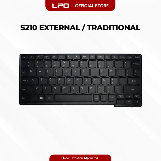 Laptop Keyboard LENOVO S210 External / Traditional Black US Compatible with Lenovo IdeaPad Yoga 11S S20-30 flex10g S210
