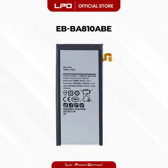 Cellphone Battery Samsung Galaxy A8 2016 EB-BA810ABE Compatible with SM-A8100, SM-A810F