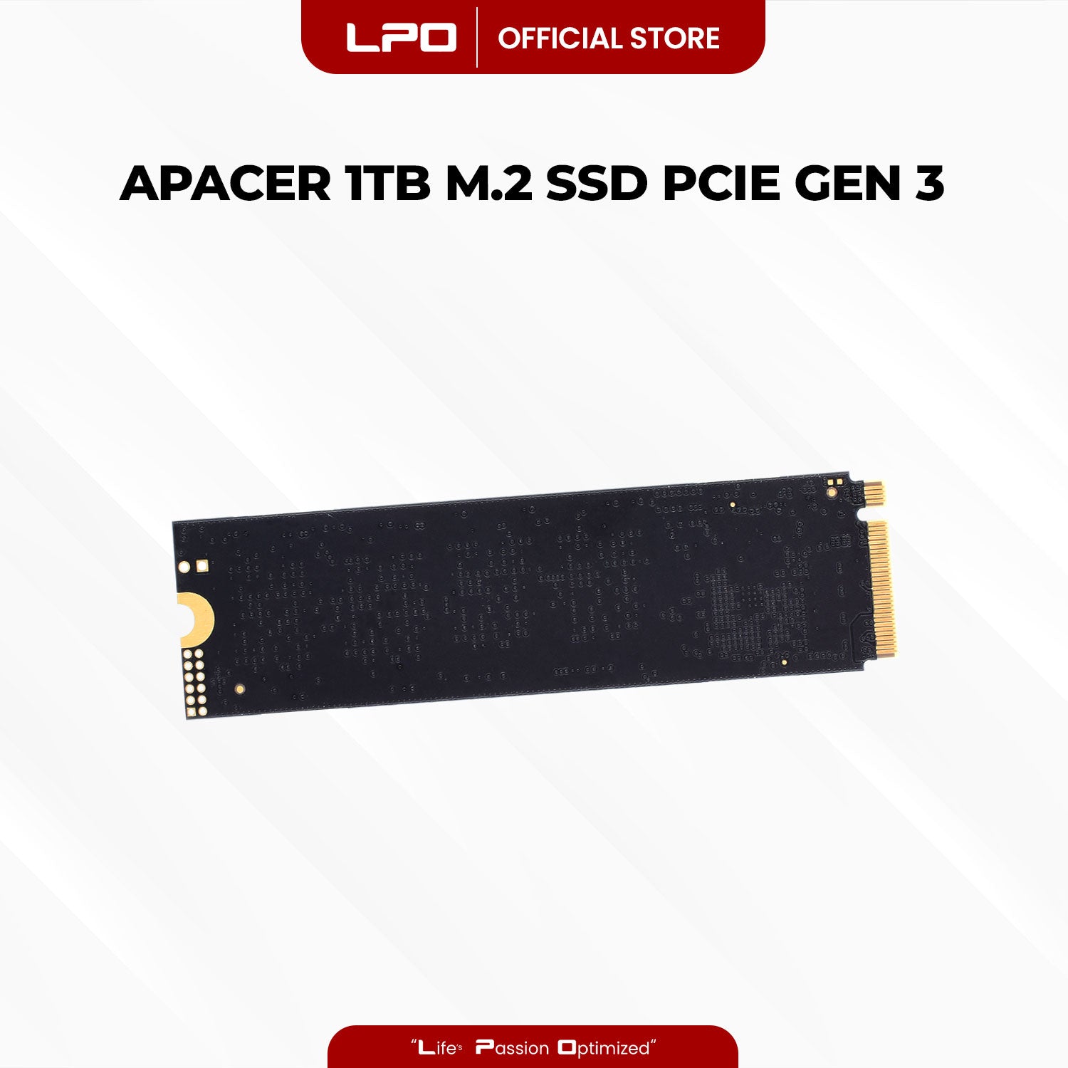 Apacer AS2280P4 1TB M.2 2280 PCIe Gen3 (AP1TBAS2280P4)