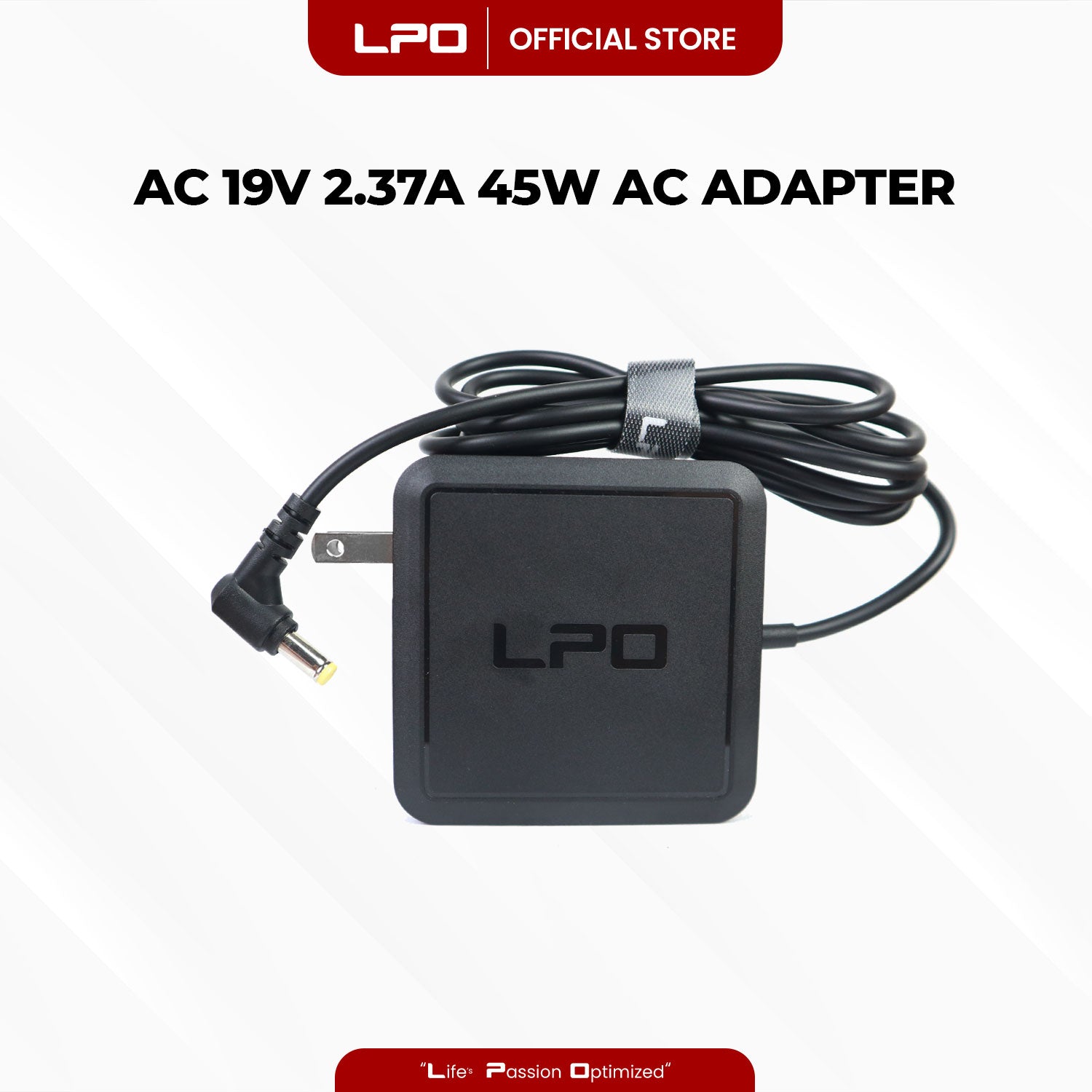 Laptop Charger Acer 19V 2.37A 45W Blue / Yellow Pin 5.5mm x 1.7mm Compatible with Acer TravelMate B116-M-C3WQ