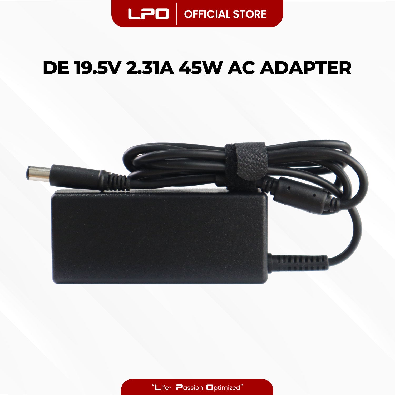 Laptop Charger Dell 19.5V 2.31A 45W Circle Pin 7.4mm x 5.0mm Compatible with P/N: HA50NM16B, 5R7RR
