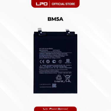 Cellphone Battery Xiaomi Redmi Note 11 Pro 5G 2022 BM5A Compatible with 21091116I, 2201116SG - LPO Laptop PC-Outlet