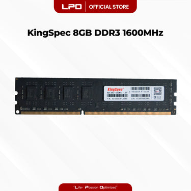 KingSpec 8GB DDR3 1600Mhz 1.35V DIMM for Desktop RAM