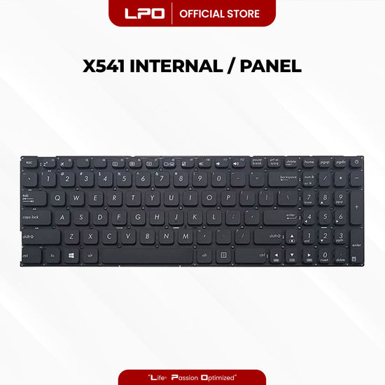 Laptop Keyboard ASUS X541 Internal / Panel Black US Compatible with Asus X541SC X541UV X541U