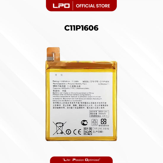 Cellphone Battery	Asus Zenfone 3 Laser ZC551KL 2016 C11P1606 Compatible with Z01BDB
