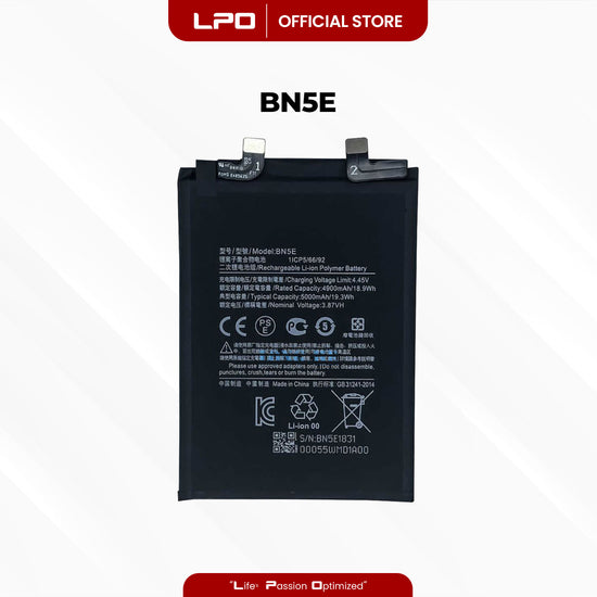 Cellphone Battery Xiaomi Poco X4 Pro 5G 2022 BN5E Compatible with 2201116PG - LPO Laptop PC-Outlet