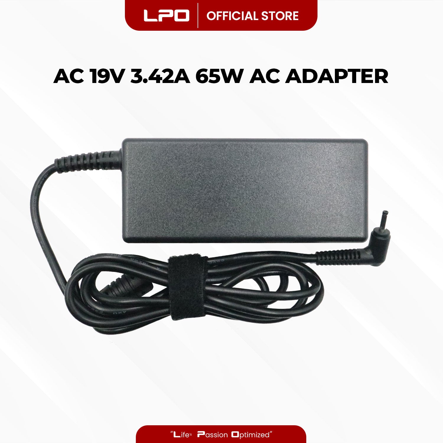 Laptop Charger Acer 19V 3.42A 65W Micro Pin 3.0mm x 1.1mm Compatible with Acer Aspire 5 A514-52KG