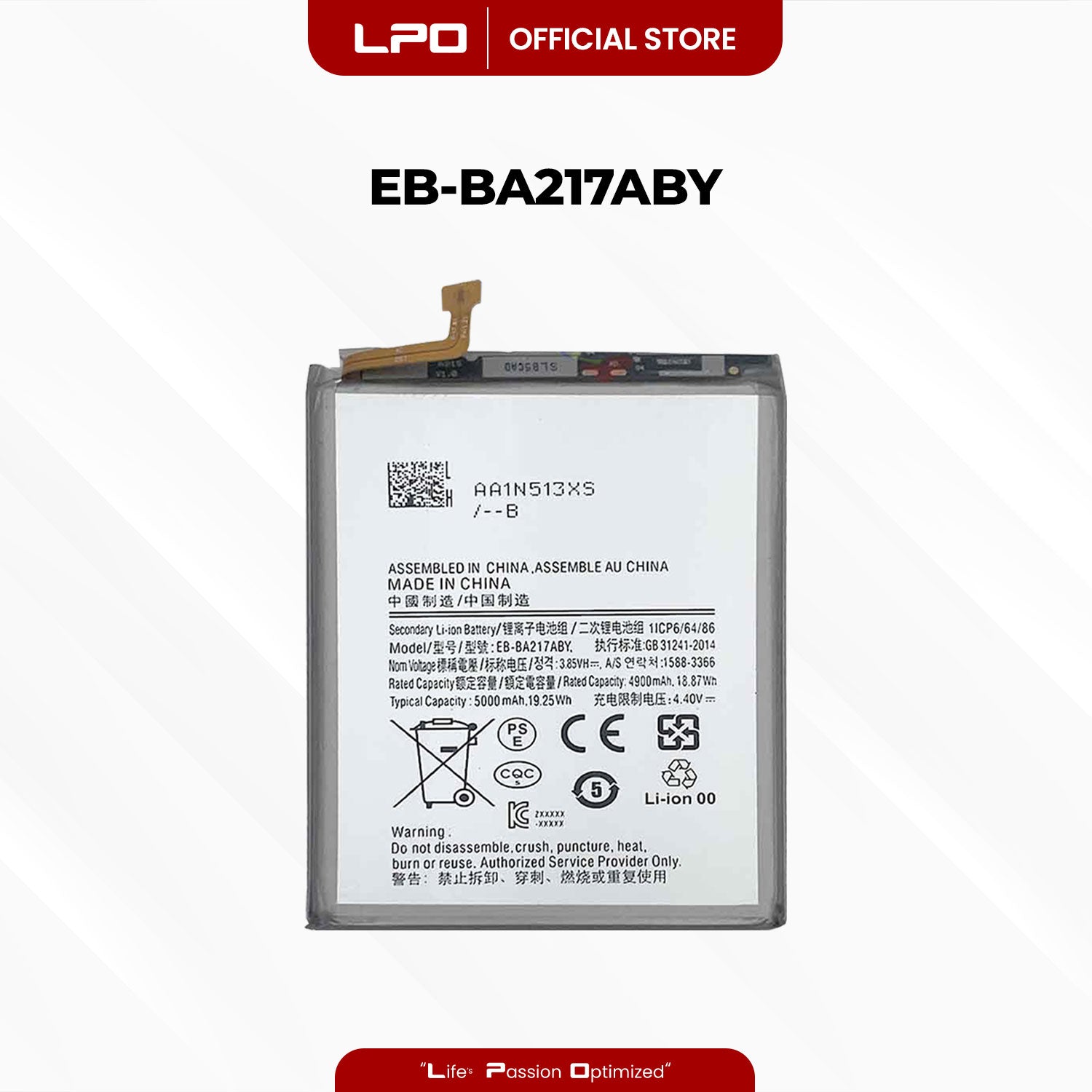 Cellphone Battery	Samsung Galaxy A12 2020 EB-BA217ABY Compatible with Samsung Galaxy A12 2020