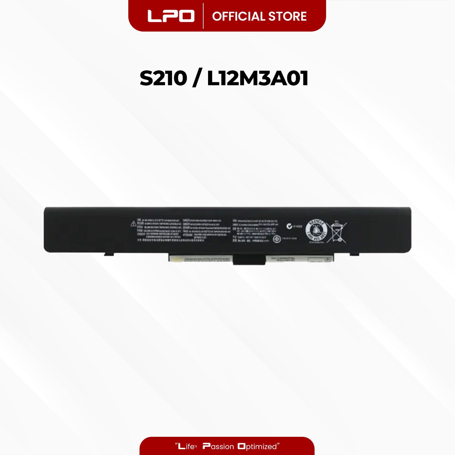 Laptop Battery S210 L12M3A01 Compatible with Lenovo ideapad S210 S210Touch S215 S20-30 S20-30Touch Series