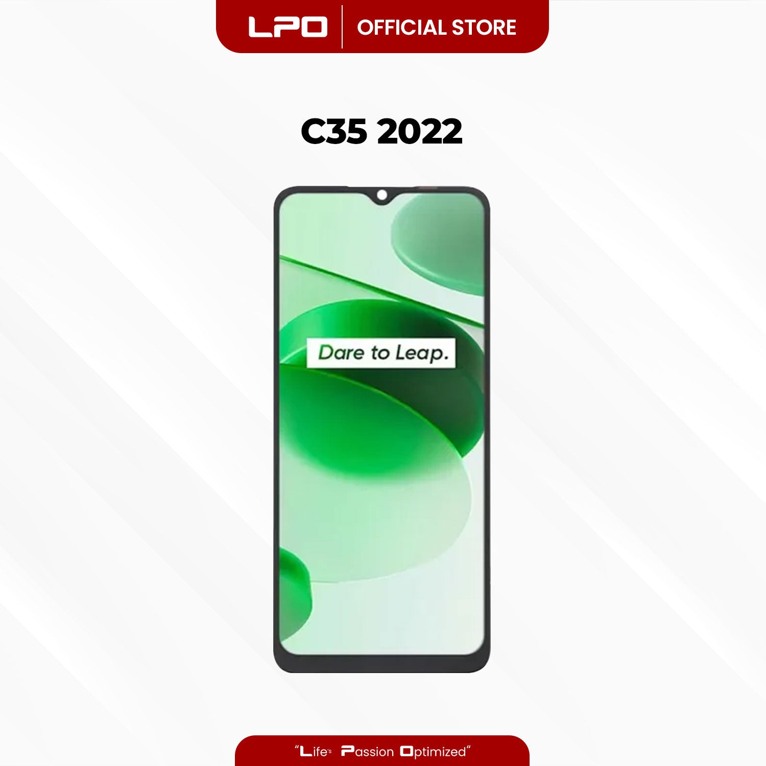 Cellphone LCD Screen	6.6 Realme C35 2022 Compatible with RMX3511