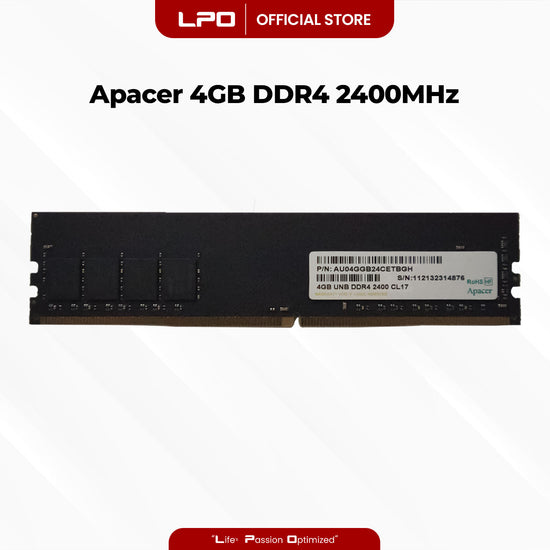 Apacer 4GB DDR4 2400MHz DIMM for Desktop RAM