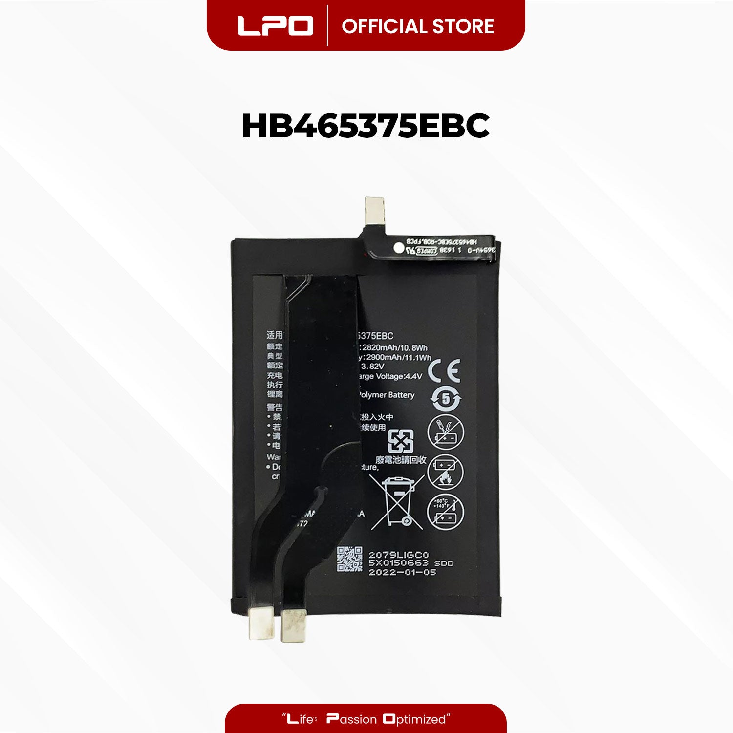 Cellphone Battery Honor Magic 2016 HB465375EBC - LPO Laptop PC-Outlet