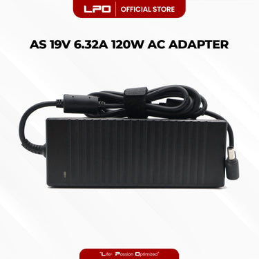 Laptop Charger Asus 19V 6.32A 120W Common Circle Pin 6.0mm x 3.7mm Compatible with Asus FX505GM