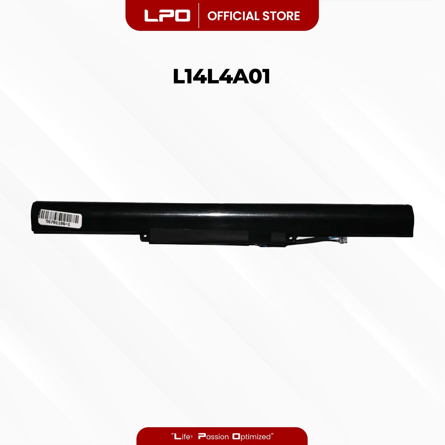 Laptop Battery L14L4A01 Compatible with Lenovo IdeaPad 500-15ISK