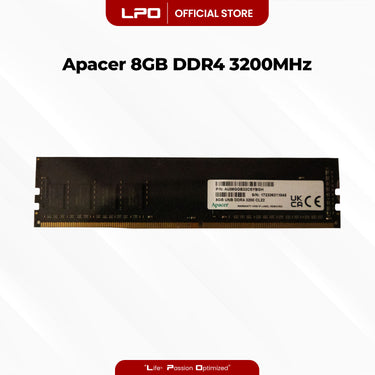 Apacer 8GB DDR4 3200Mhz DIMM for Desktop RAM